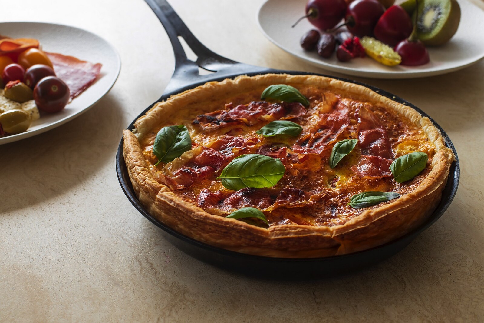 26cm Frypan and Crêpe Pan 2pc SET Seasoned Iron Made in Australia Solidteknics