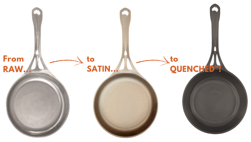 AUS-ION: innovative Australian-made high-performance seamless steel cookware,  skillets. — SOLIDTEKNICS