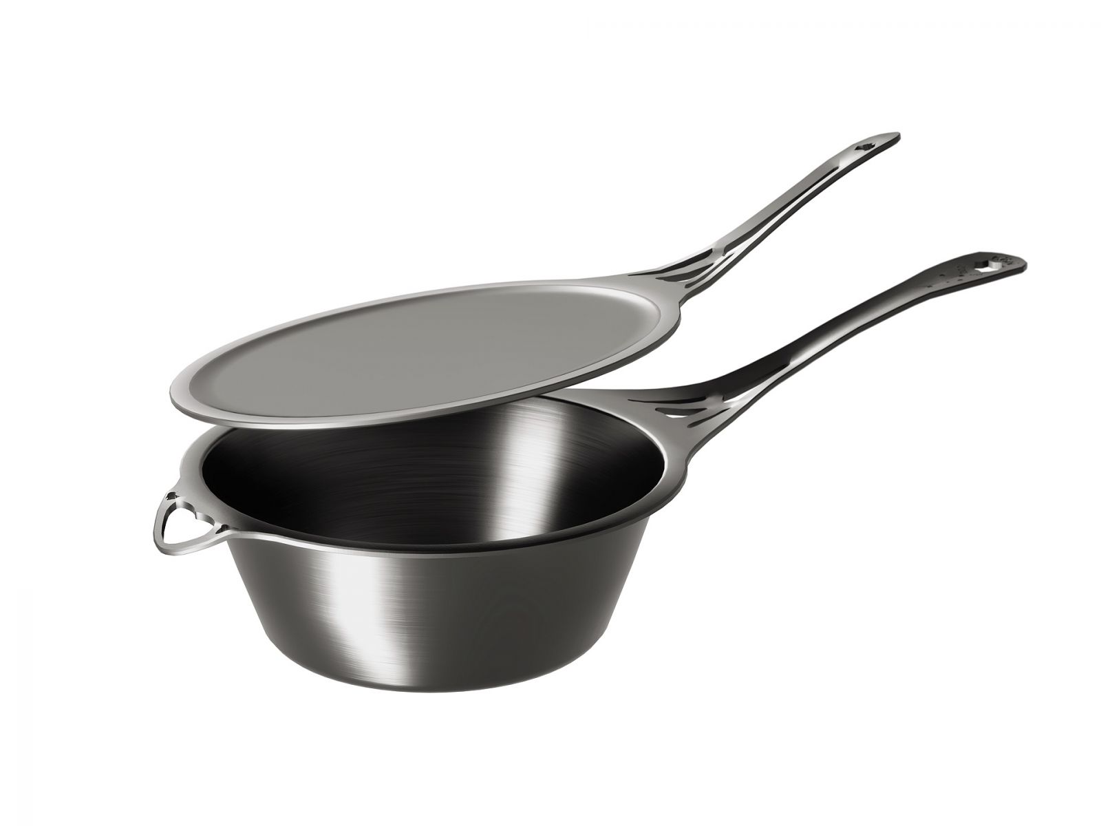 Exclusive Lovers' Links nöni™ 1.5L Saucepan + 19cm nöni™ Skillet-lid  (Shipped)