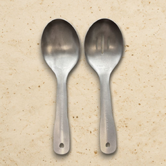 Chefs Spoon Set – Lil Chef’s Spoon & Lil Slotted Spoon
