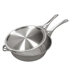 nöni™ 6.5L/31cm Steamer + 31cm Skillet Lid Set