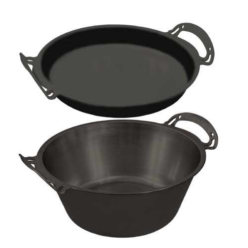 The Ultimate 'Dutch Oven' Duo with large 10L pot & 35cm BIGskillet-lid