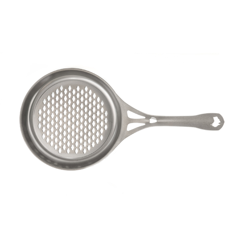 AUS-ION™ 'RAW' 26cm Wrought Iron 'Flaming' (perforated) Skillet