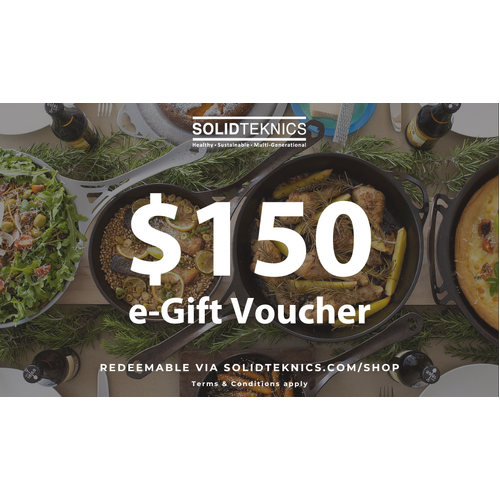 $150 SOLIDTEKNICS e-Gift Voucher
