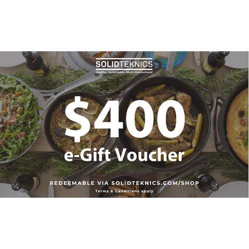 $400 SOLIDTEKNICS e-Gift Voucher