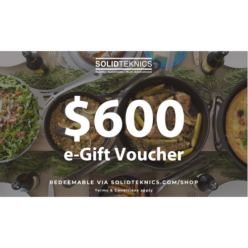 $600 SOLIDTEKNICS e-Gift Voucher