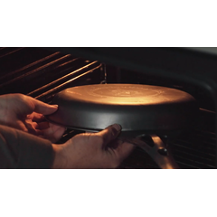 Oven seasoning is easy